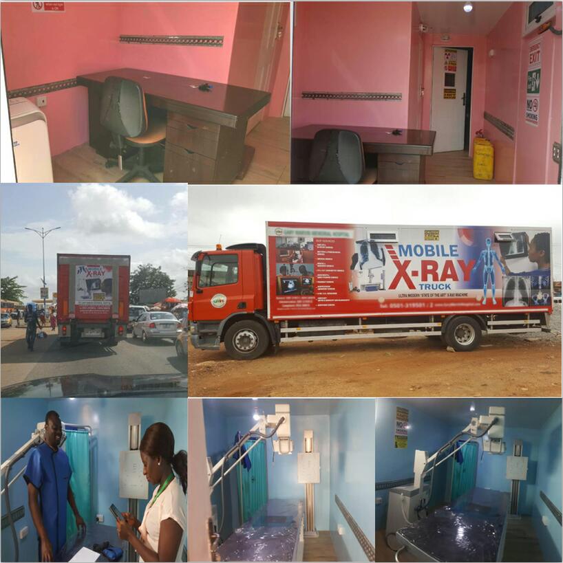 5KW Mobile X Ray truck For Ghana Mobile X-Ray Truck Project