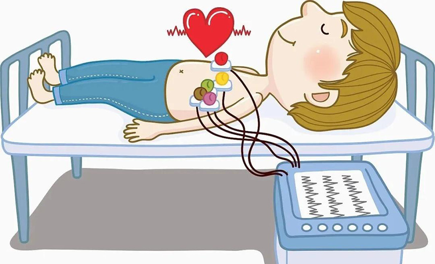 What should you pay attention to when operating an electrocardiogram?