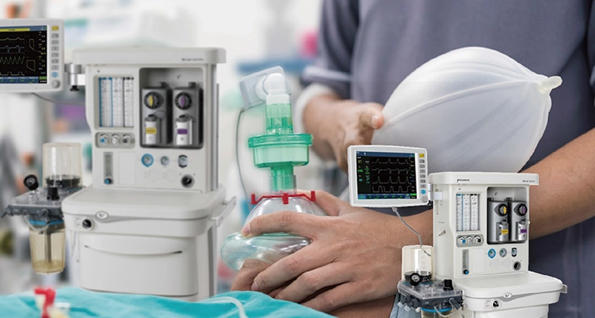 Routine inspection and maintenance of anesthesia machine