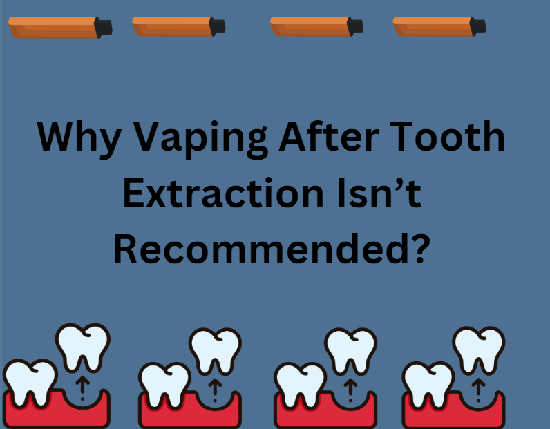 Why Vaping After Tooth Extraction Isn’t Recommended