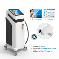 500W Vertical 808nm diode laser hair removal machine