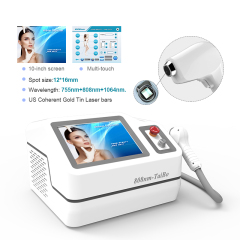 Portable diode laser hair removal machine(500W )
