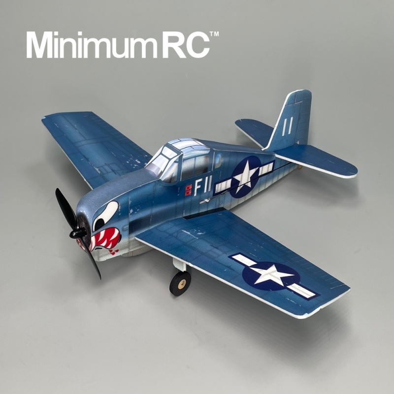 F6F Hellcat Q-series 4CH RC airplane smallest 4CH airplane in the market!