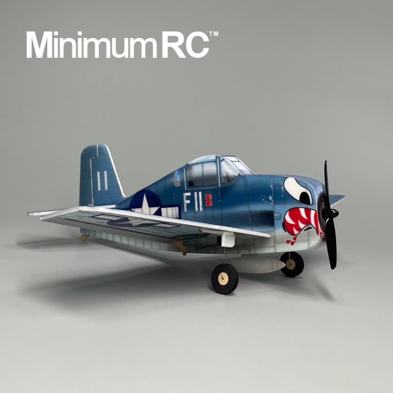 F6F Hellcat Q-series 4CH RC airplane smallest 4CH airplane in the market!