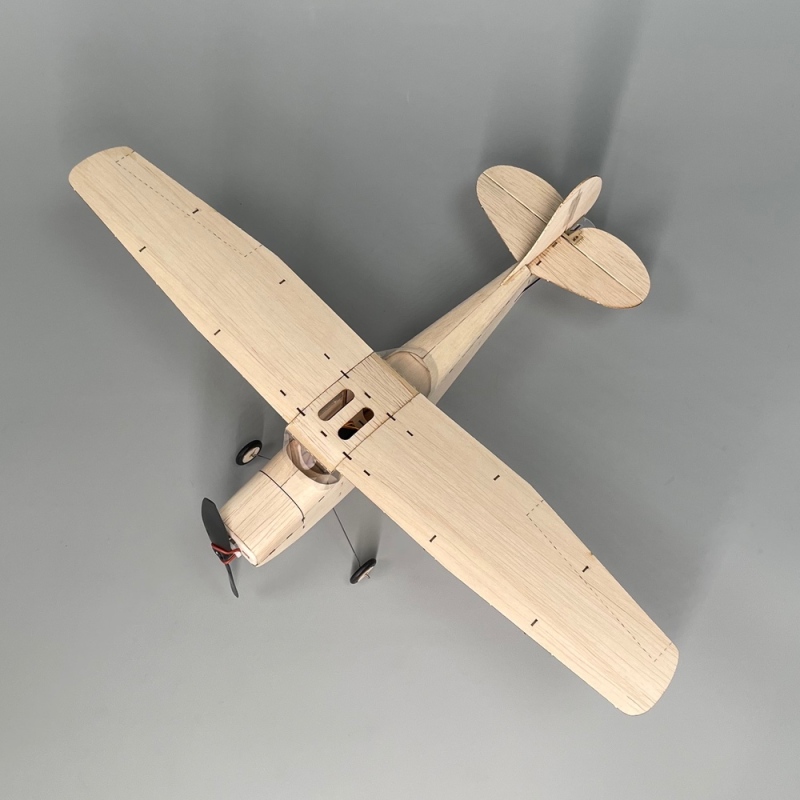 Cessna L19 Birddog Vintage Balsa 3CH 460mm micro RC aircraft kit