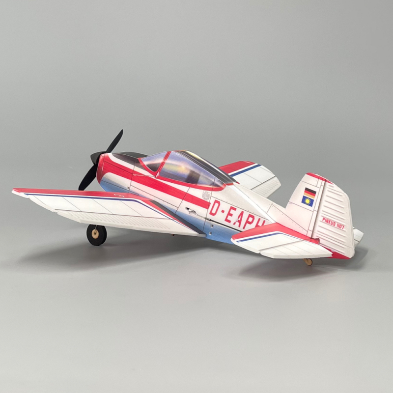 Pinkus Racer Aerobatic 4CH 320mm micro RC aircraft created by Hilmar Lange