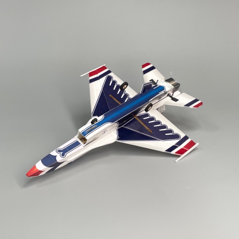 F16 Thunderbird 3CH all-moving tail 250mm pusher micro RC aircraft kit