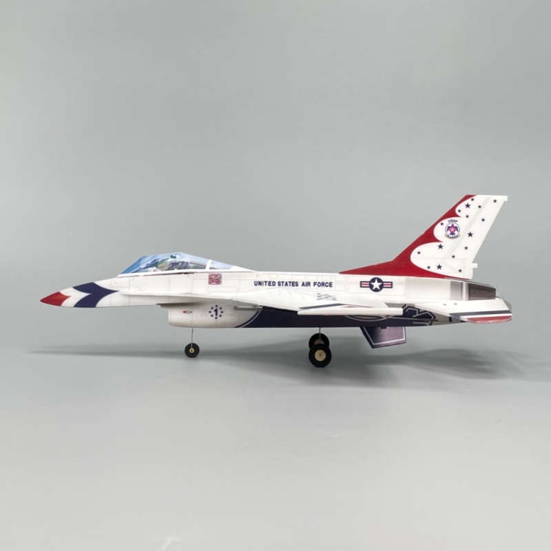 F16 Thunderbird 3CH all-moving tail 250mm pusher micro RC aircraft kit