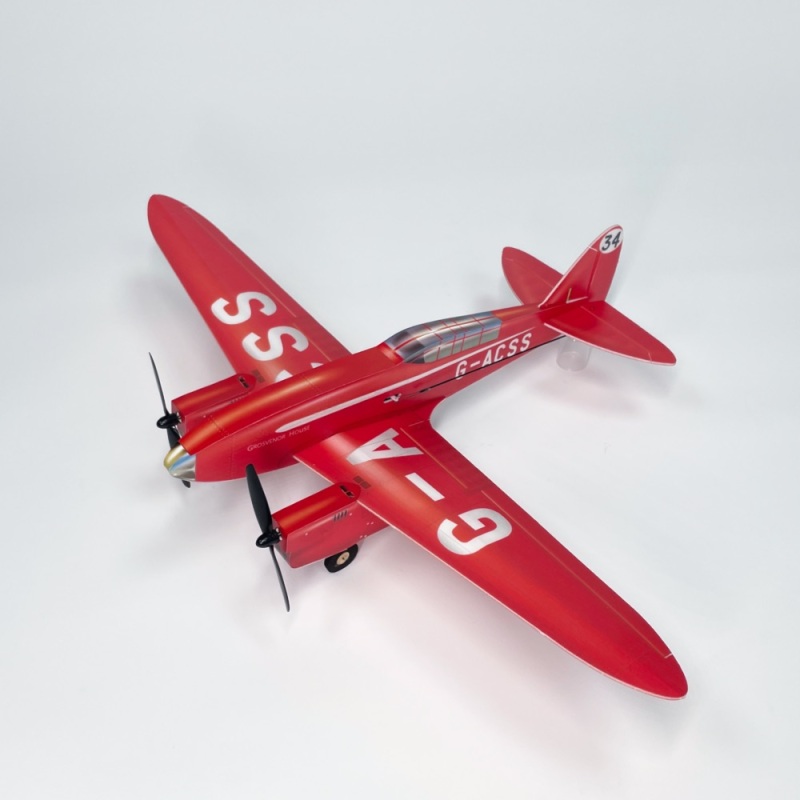 de Havilland DH.88 Comet Dual Motor aricraft 460mm 4CH RC aircraft kit