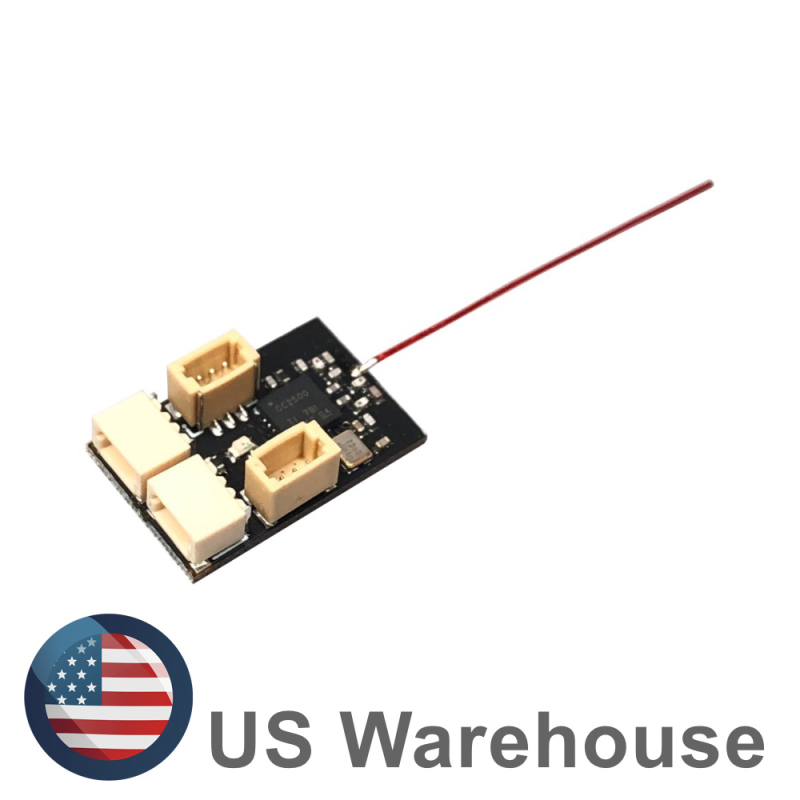[US] 2nd Generation Micro 4CH receiver with build-in 5A brushed ESC
