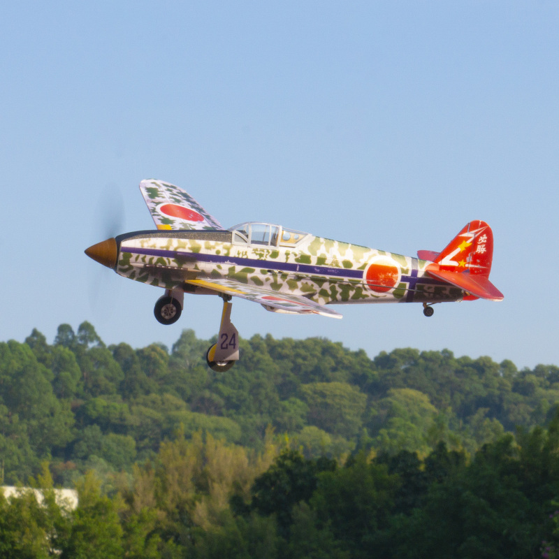 Ki-61 Tony 5CH Aircraft with Retractable Landing Gear