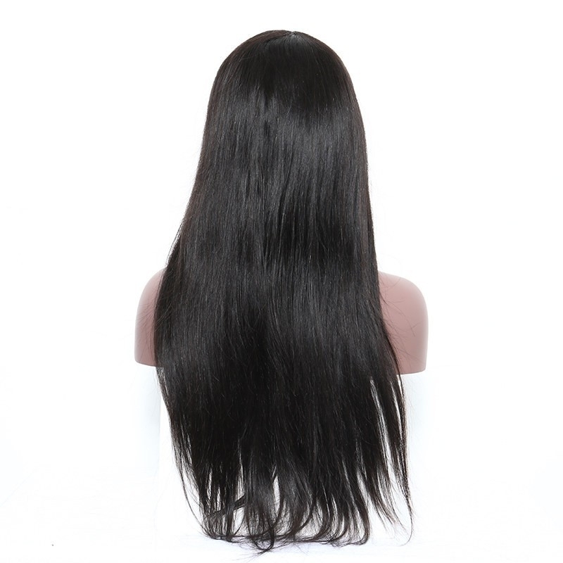 Remy Hair Full Lace Wigs Top Grade Glueless Wig 150% Density Unprocessed Human Hair Bleached Knots With Baby Hair