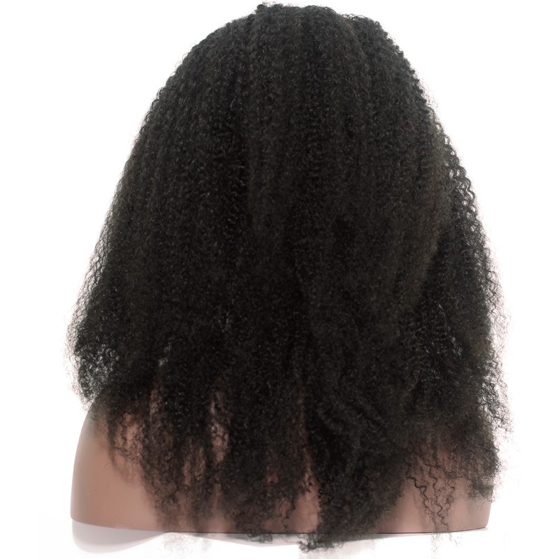 Silk Top Full Lace Wigs Super Tight Silk Base Human Hair Wigs Natural Hairline Afro Kinky Curly Human Hair Wigs 150% Density