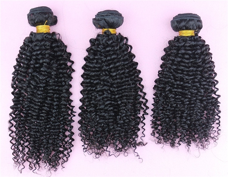 Indian Hair Curly Hair Weave Wholesale Human Hair Thick Hair Extension