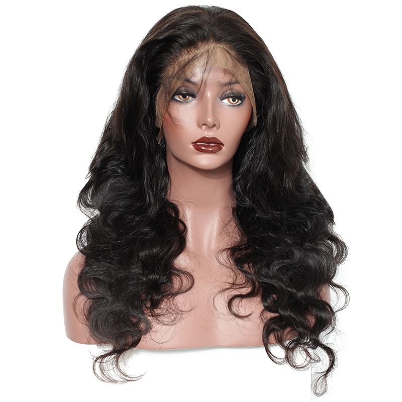 360 Lace Frontal Wigs For Black Women Pre Plucked Body Wave  Brazilian Remy Hair Human Hair Wigs