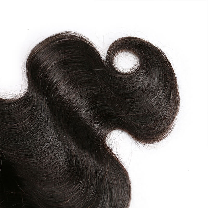 Transparent HD Swiss Thinner lace 5x5 Body Wave Lace Closure Free Part Human Hair Natural Color Brazilian Remy Hair Closure Bleached Knots With Baby H