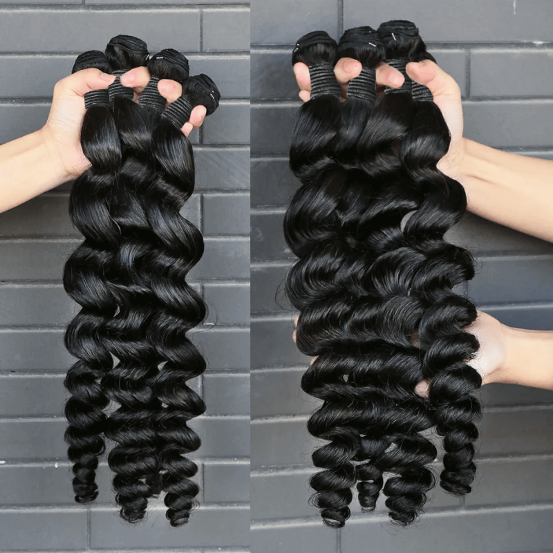 12A Virgin Brazilian Cuticle Aligned Hair Loose Wave  Cheap 100% Raw Virgin Brazilian Human Hair Bundles 3 Pcs Hair Bundles Hair Weft