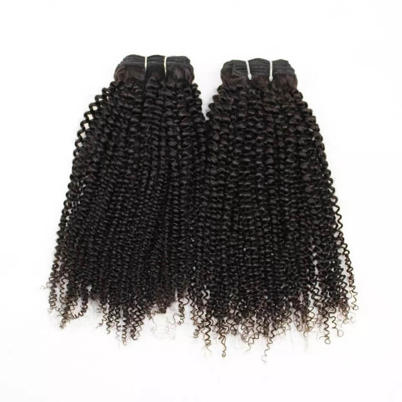 4B/4C  Kinky Curly Burmese 100% Remy Hair Extension Human Hair Weft Unprocessed Virgin Cheap Human Weave 3 Bundle