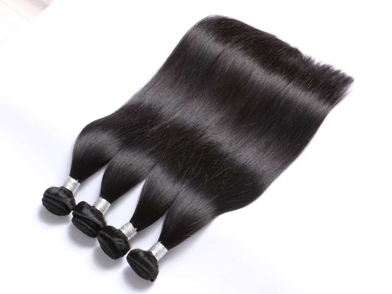 Benita Hair Top Quality  Natural Color Virgin Human Hair Bunldes Straight Hair 4pcs Pack