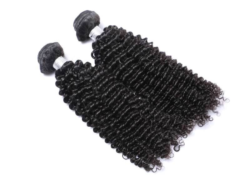 Benita Hair Premium Virgin Human Hair Bundles Natural Color Kinky Curly Hair 2pcs Pack