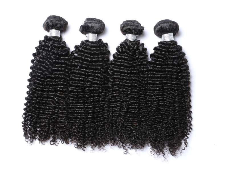 Benita Hair Top Quality  Natural Color Virgin Human Hair Bunldes Kinky Curly Hair 4pcs Pack