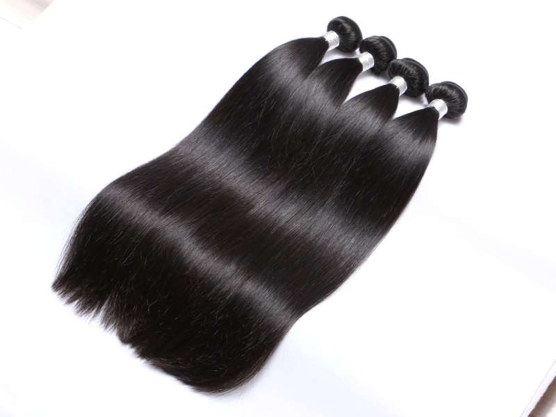 Benita Hair Top Quality  Natural Color Virgin Human Hair Bunldes Straight Hair 4pcs Pack