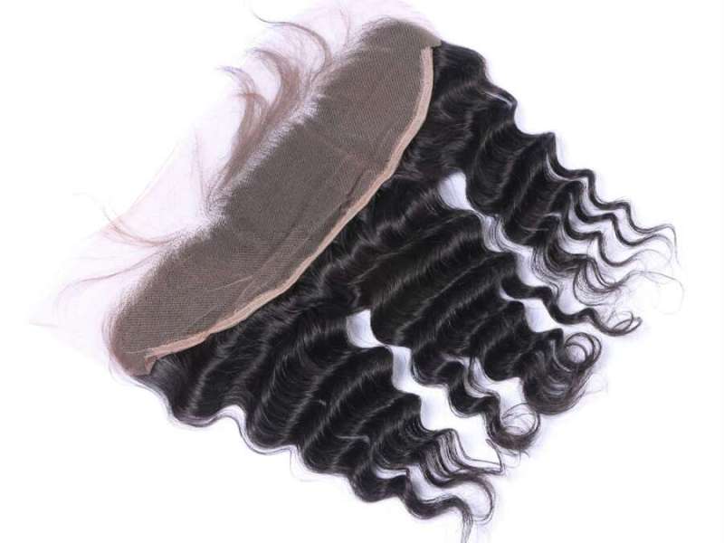 Benita Hair Quality Natural Black 13*4 Transparent Lace Frontal Loose Wave Lace Frontal Piece