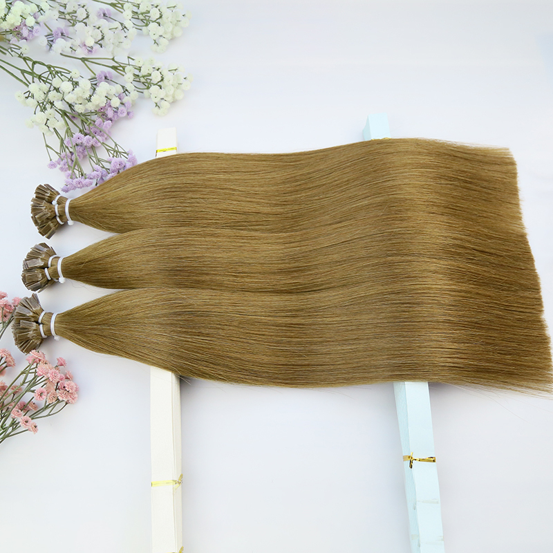 Benita Hair Color 6# Ash Brown Tip Human Hair Extension Quality Pre-bonded Tip Hair extension