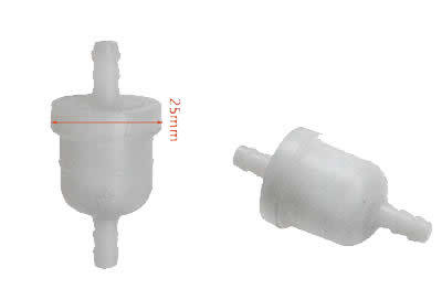 Universal Gasoline Fuel Line Filter(5XPCS) For China Model 152F/168F/170F/188F/190F Small Air Cool Gasoline Engine