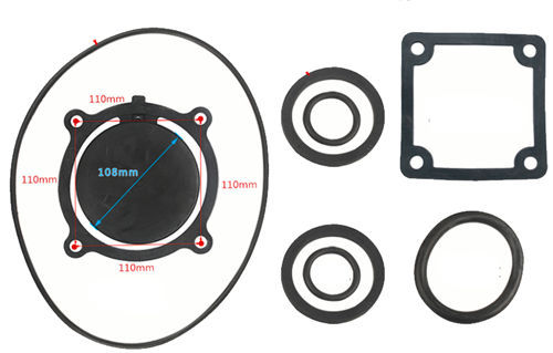 Full Pump Rubber Seal Kit Fits For 4 Inch Gasoline Aluminum Water Pump