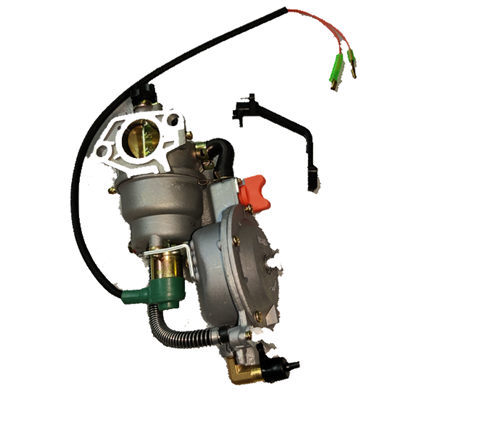 LPG Propane Natual Gas Multi-Fuel Carburetor Fits For 5500 6500 7500 8500 5KW-8KW Honda Wen Predator Coleman Champion Or Similar Gasoline Generator
