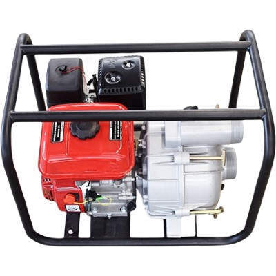 WSE80T 3 Inch 80MM Port Aluminum Full Trash Water Pump Powered by 212CC 7HP Gasoline Engine