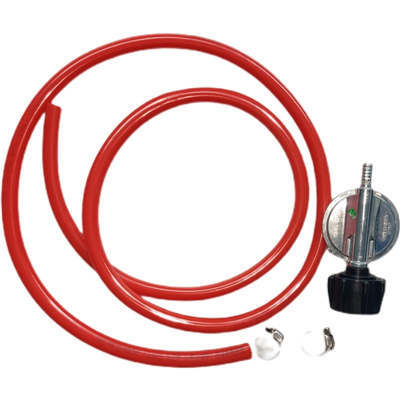 Natural Gas(LNG) Low Pressure Valve Regulator + Hose Kit Fits For 2KW/5KW/8KW Honda Wen Predator Coleman Champion Or Similar Generator