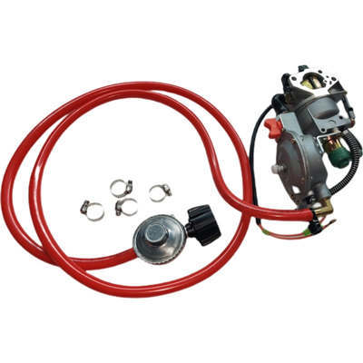 LNP Propane LPG Gasoline Muti-Fuel Carburetor Conversion Kit Fits For 5500 Through 8500 5KW-8KW Honda Wen Predator Coleman Champion Or Similar Genset