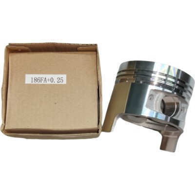 Oversize +0.25mm Piston For 186FA 10HP Air Cooled Diesel Engine