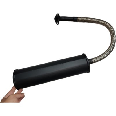 Flexible Long Hose Muffler/Silencer Fits For GX160 GX200 168F 170F 223 225 Engine 2KW/3KW/5KW DC Extender Generator