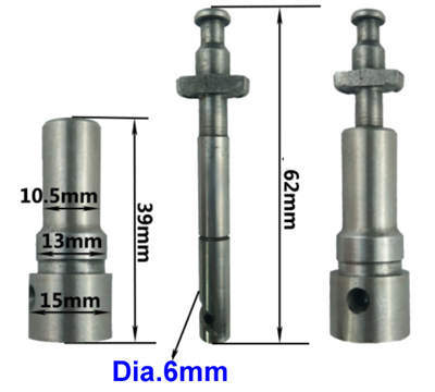 Plunger Assy. Fits For Changchai Or Simiar R175 Single Cylinder Small Water Cool Diesel Engine