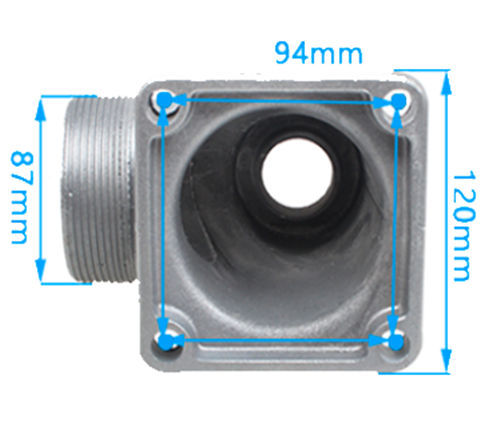 3&quot; Pump Outlet Port Assy. With Collar Kit Fits GX160 GX200 168F 170F Type Engine Powered 3 Inch  Aluminum Water Pump Set
