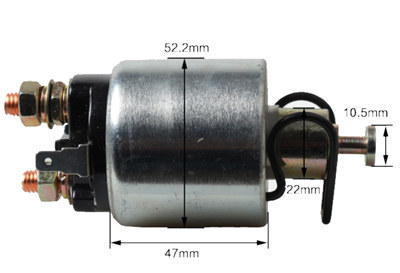 Starter Motor Relay(Type B) Fits for China Model 186F 186FA 188F 9HP-11HP Small Air Cooled Diesel Engine