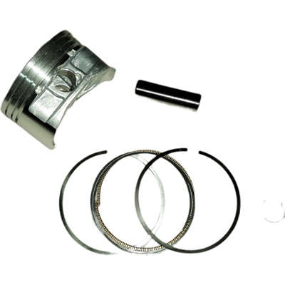 Piston And Rings Kit(Incl. Pin+ Circlip) For LIFAN 2V80F 2V80 2V80F-2A 744CC Horizontal Shaft V-Twin Gasoline Petrol Engine Applied For Ride Mover Air Compressor Construction Machinery etc.
