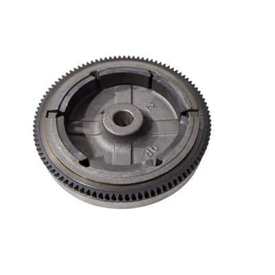 Electric Start Flywheel With Gear Ring And Inner Magnets For China Model 168F 170F 3HP 4HP 4 Stroke Single Cylinder Small Diesel Engine