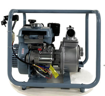 WSE50D-E 2 Inch Self-Suction Aluminum Small Water Pump Set Powered by WSE168FA Upgraded 3.5HP Air Cool Diesel Engine With Electric Start