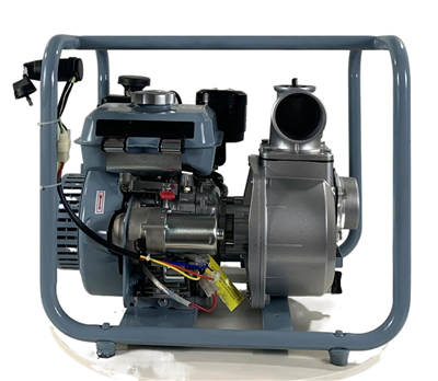 WSE80D-E 3 Inch Self-Suction Aluminum Water Pump Set Powered by WSE168FA Upgraded 3.5HP Air Cool Diesel Engine With Electric Start