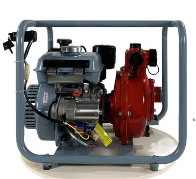 WSE50DH 2 Inch High Pressure Aluminum High Lift Gasoline Firefighting Water Pump Powered by WSE168FA 3.5HP Air Cool Diesel Engine With Electric Start