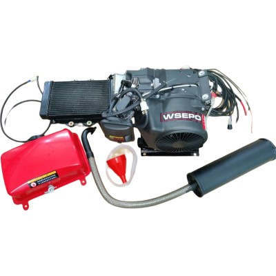 WSE5000SH Multi-Fuel LPG NG Gasoline Water Cool 72V DC Generator With AutoStart Auto-Throttle And Auto-Choke Function