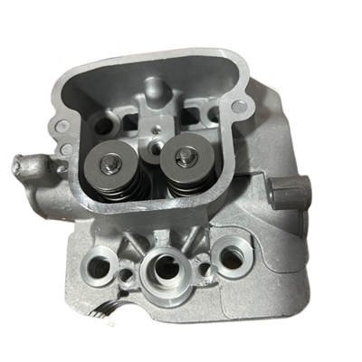 Cylinder Head Complete Assy. With Valves And Springs Assembled (Conbustion Chamber Face Flat Model) Fits 168FD 170FD 3HP 3.5HP 4 Str. Horizontal Shaft Small Air Cool Diesel Engine
