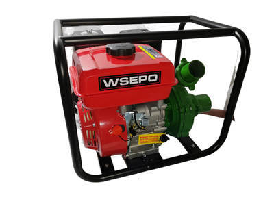 WSE50D 2 Inch Cast Iron Water Pump Set Powered by WSE170F 7HP 208CC  Air Cool Gasoline Engine