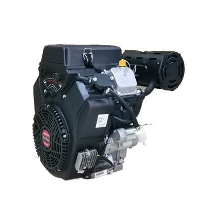 WSE2V80 764CC 18KW V-Twin Double Cylinder Horizontal Shaft Gasoline Engine Used For Water Pump, Boat , Cleaning Machine, Ride On Lawnmover Etc