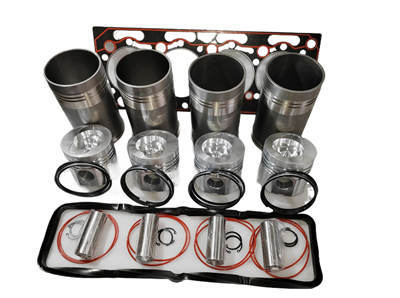 Cylinder Liner Sleeve + Piston Kit Including Pin Circlip (4 Cylinder Sets) For Weichai Weifang ZH4102 Water Cool Diesel Engine,Generator/Construction Machinery Spare Parts