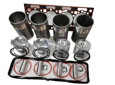 Cylinder Liner Sleeve + Piston Kit Including Pin Circlip (4 Cylinder Sets) For Weichai Weifang ZH4102 Water Cool Diesel Engine,Generator/Construction Machinery Spare Parts